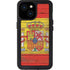 Spain Flag Dark Wood iPhone 13 Mini Waterproof Case